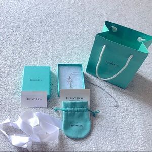 Tiffany & Co. Trefoil Key Pendant Necklace